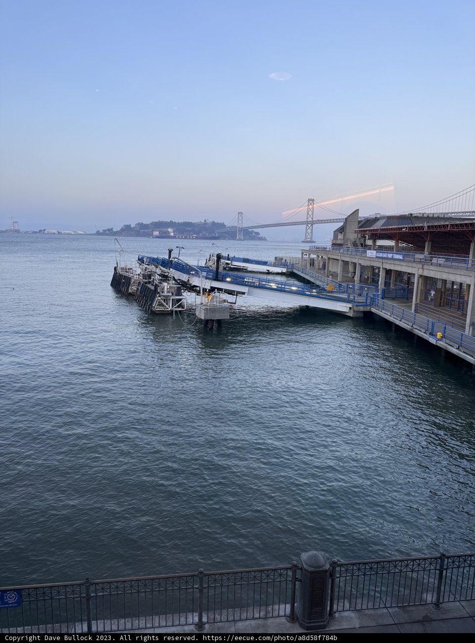 A Serene Dusk at San Francisco Harbor