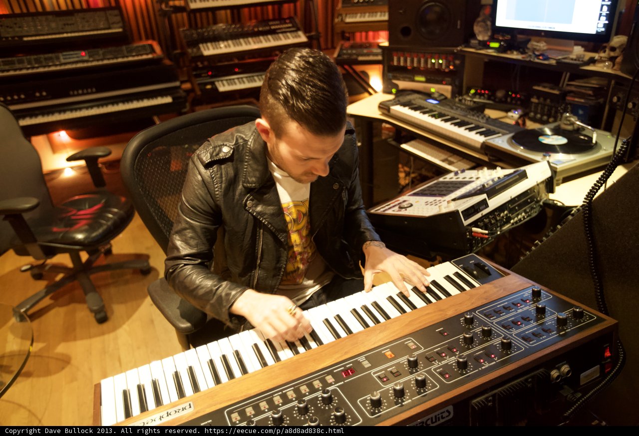 Leather Jacket Musician