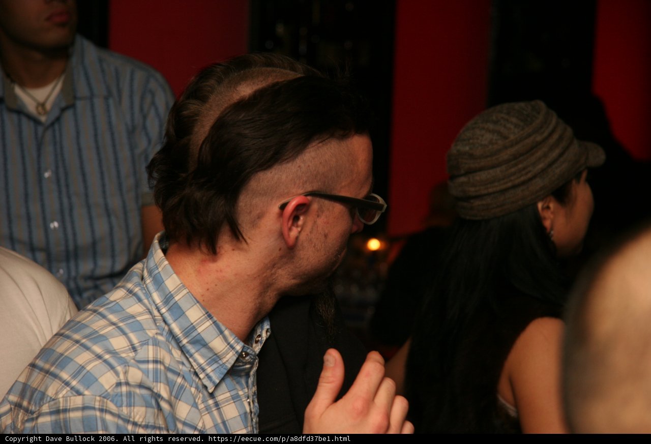Shaved Head and Fedora