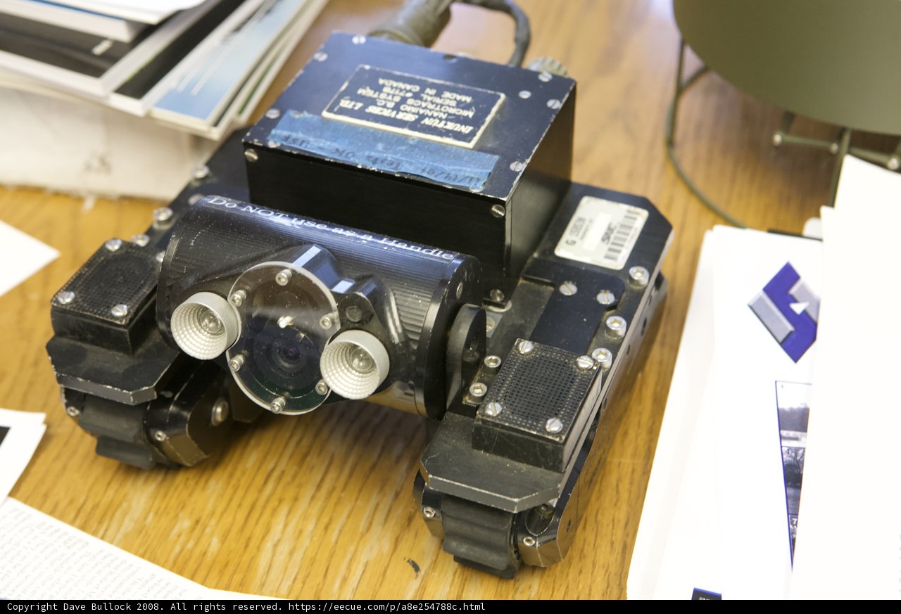 Robotic Camera on Hardwood Desk