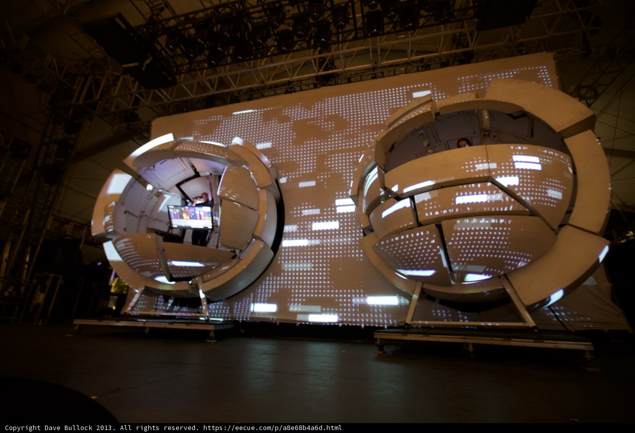 The Spectacular Sphere Building at Coachella