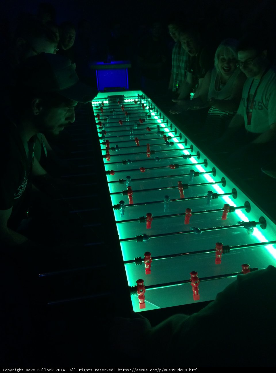 Foosball Fun at a Vegas Pub