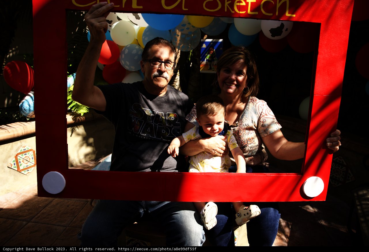 Precious Moments at Wesley's First Birthday