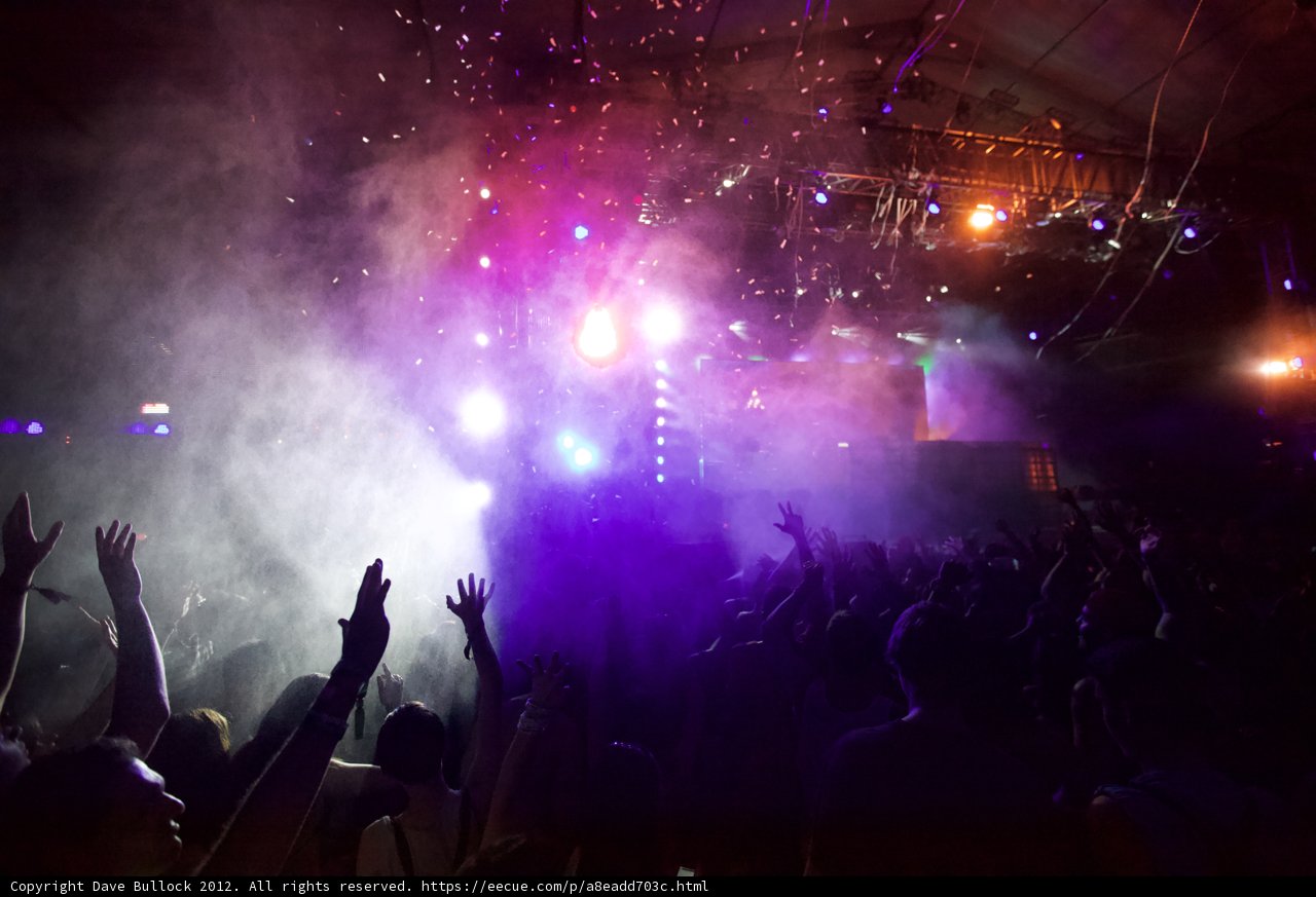 Lights, Smoke, and Music at Coachella