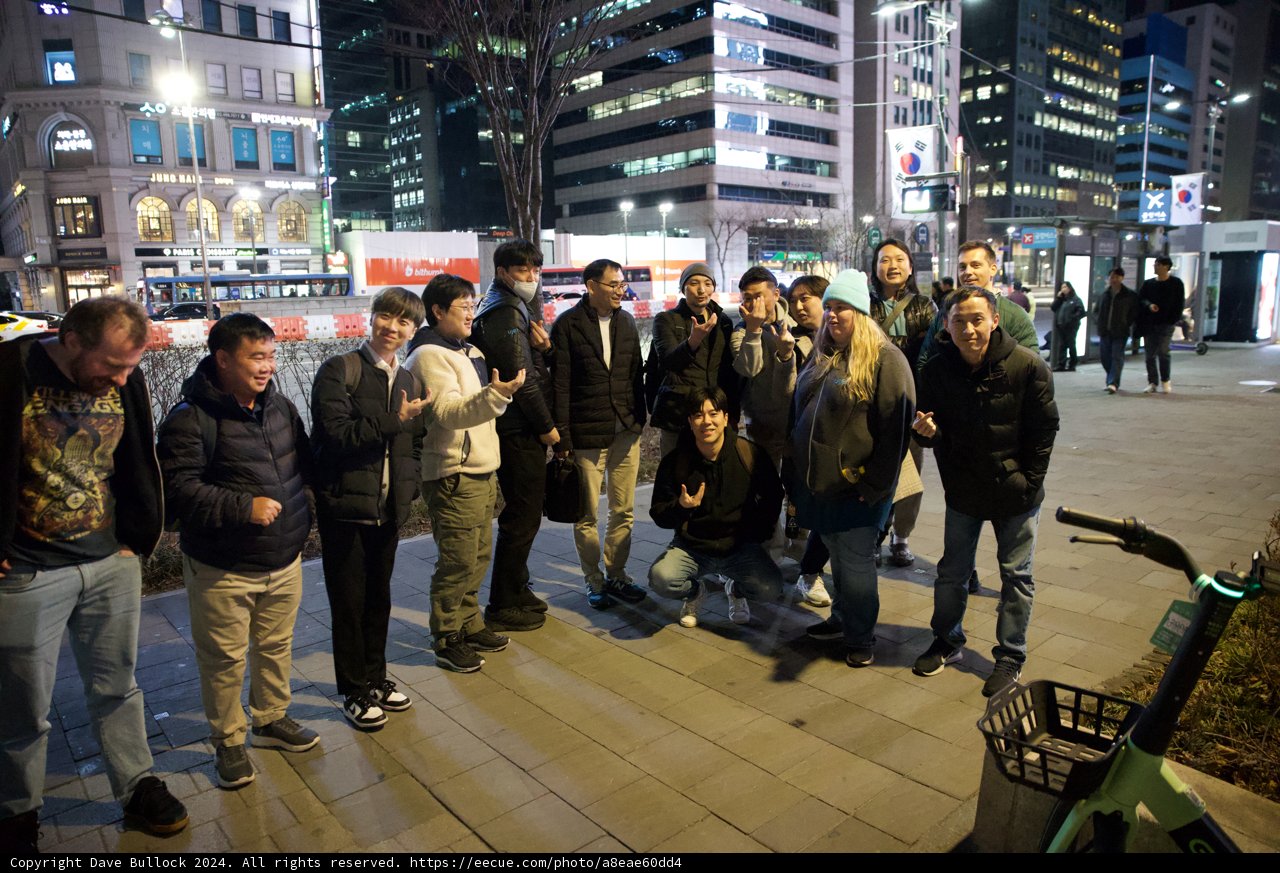 Urban Ensemble: A Sidewalk in Seoul 2024
