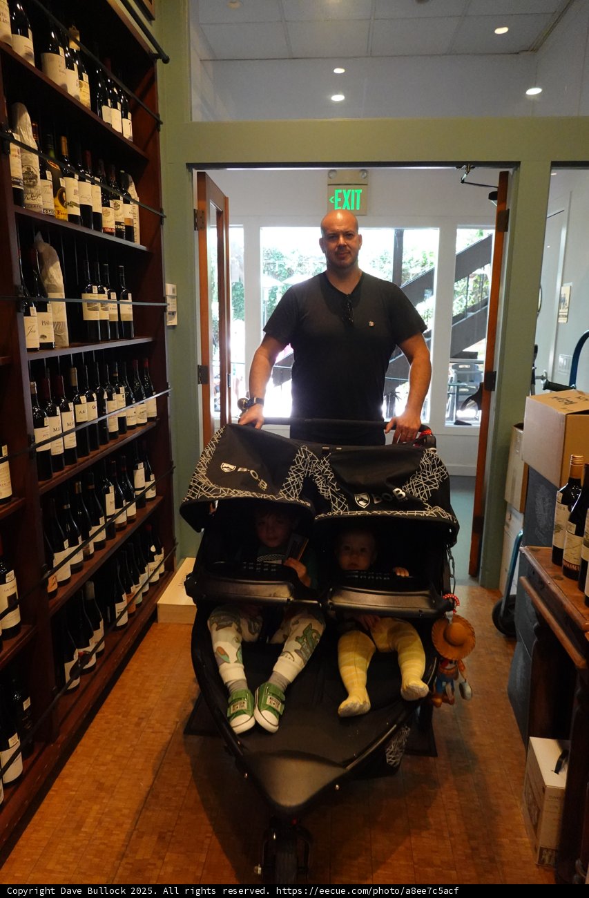 Family Outing at the Wine Cellar