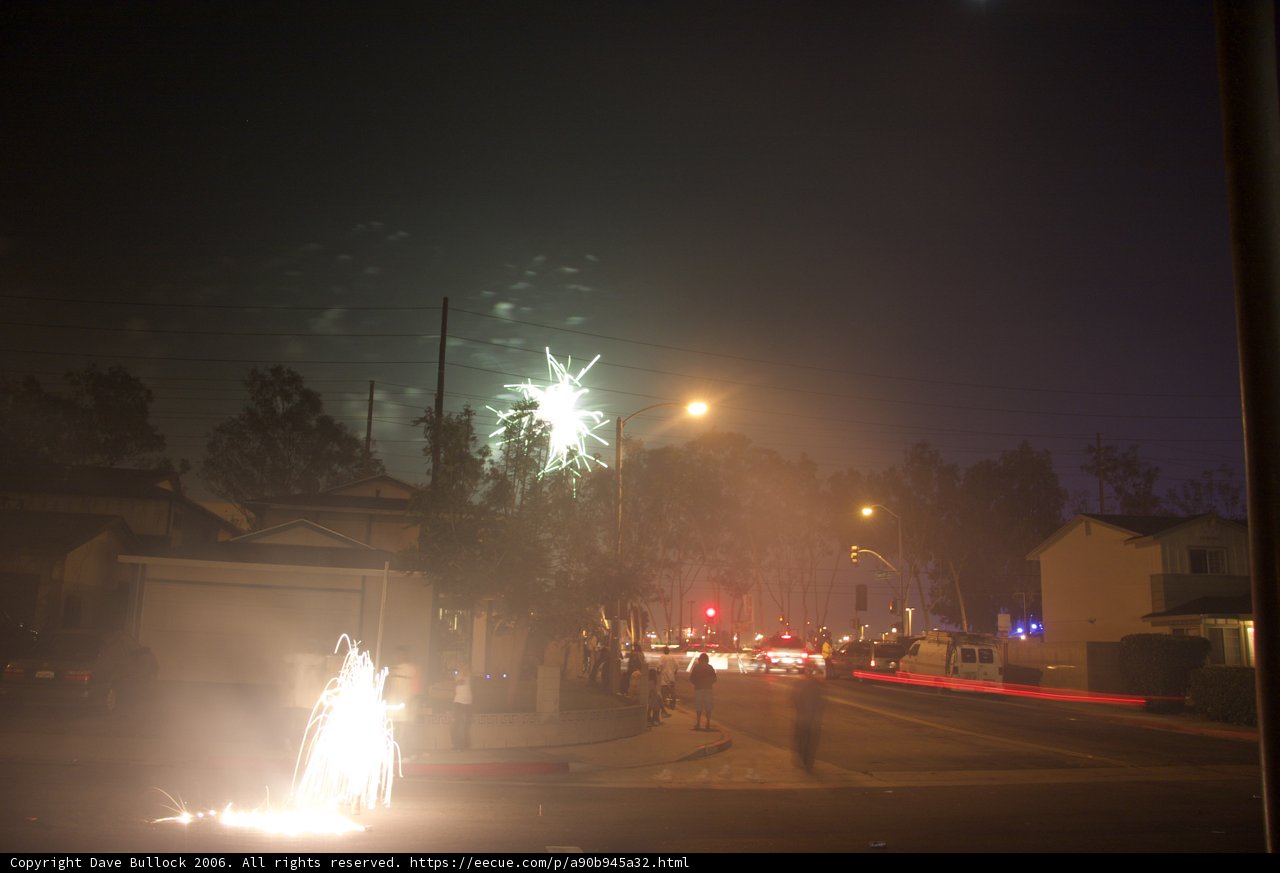 A Flare-Lit 4th of July Celebration