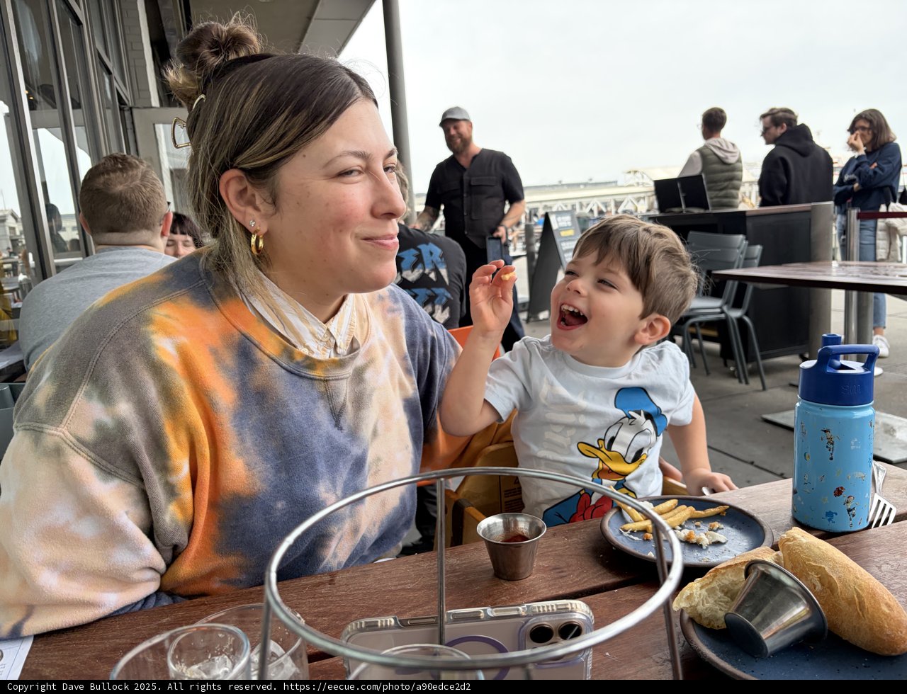 Lunchtime Laughter at the Ferry Building
