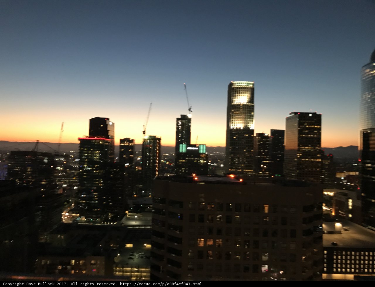 The Glowing Metropolis