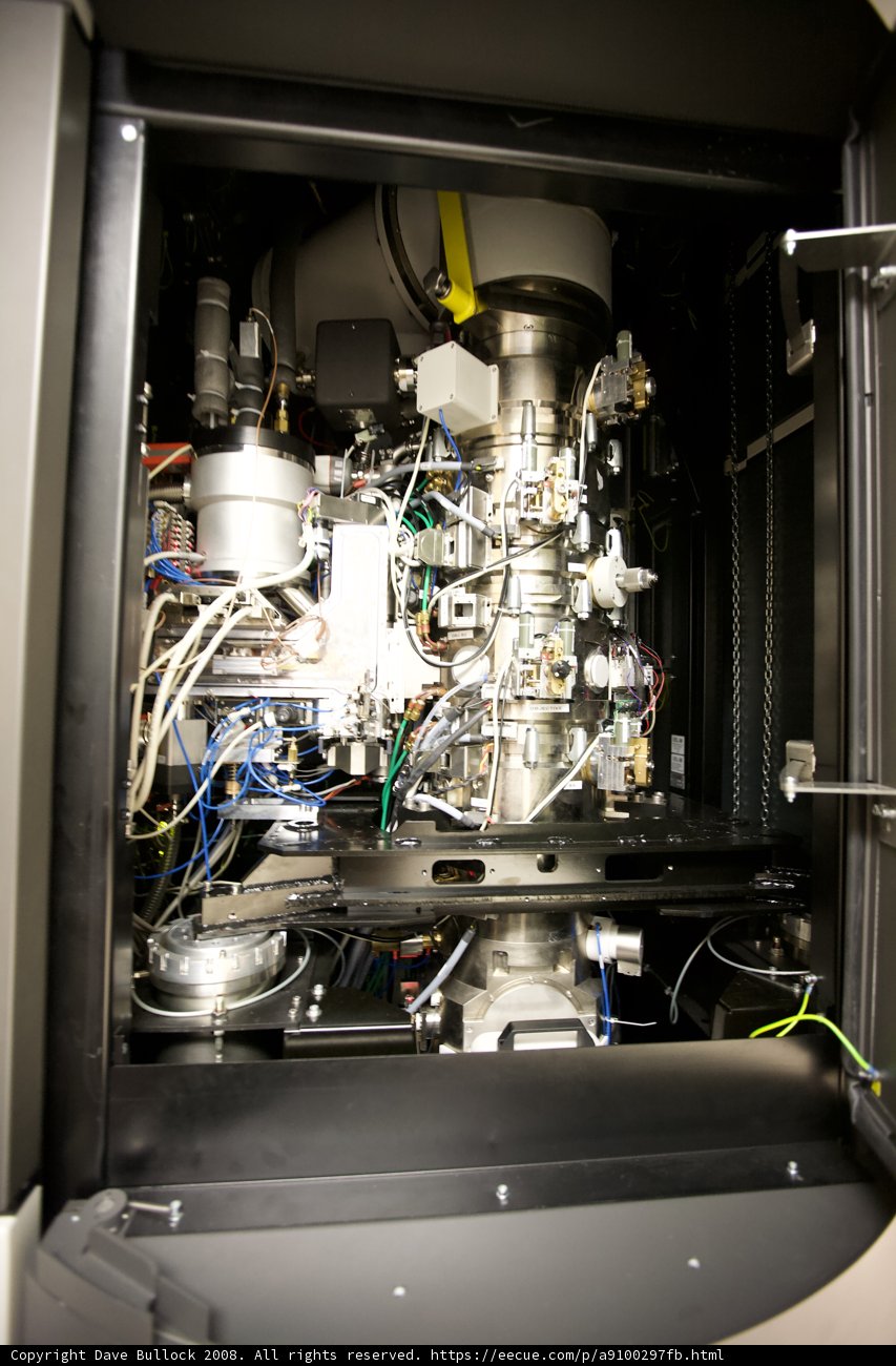 Industrial Machine in Metal Cabinet