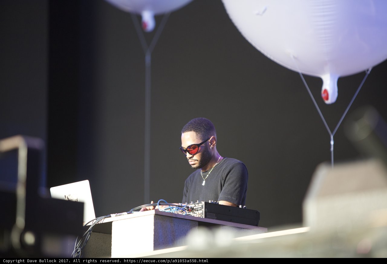 Kaytranada on the Podium