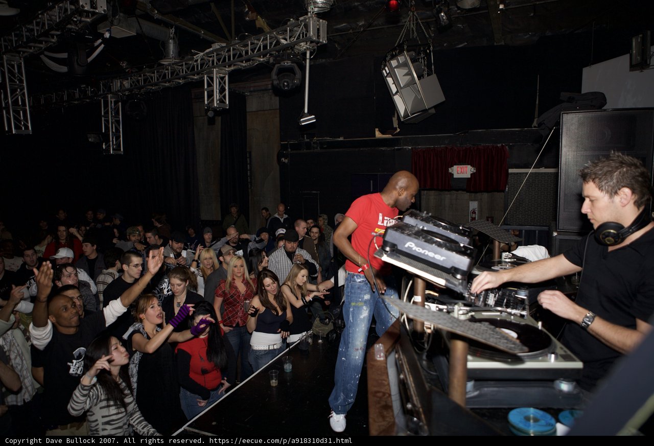Funk Master on Stage