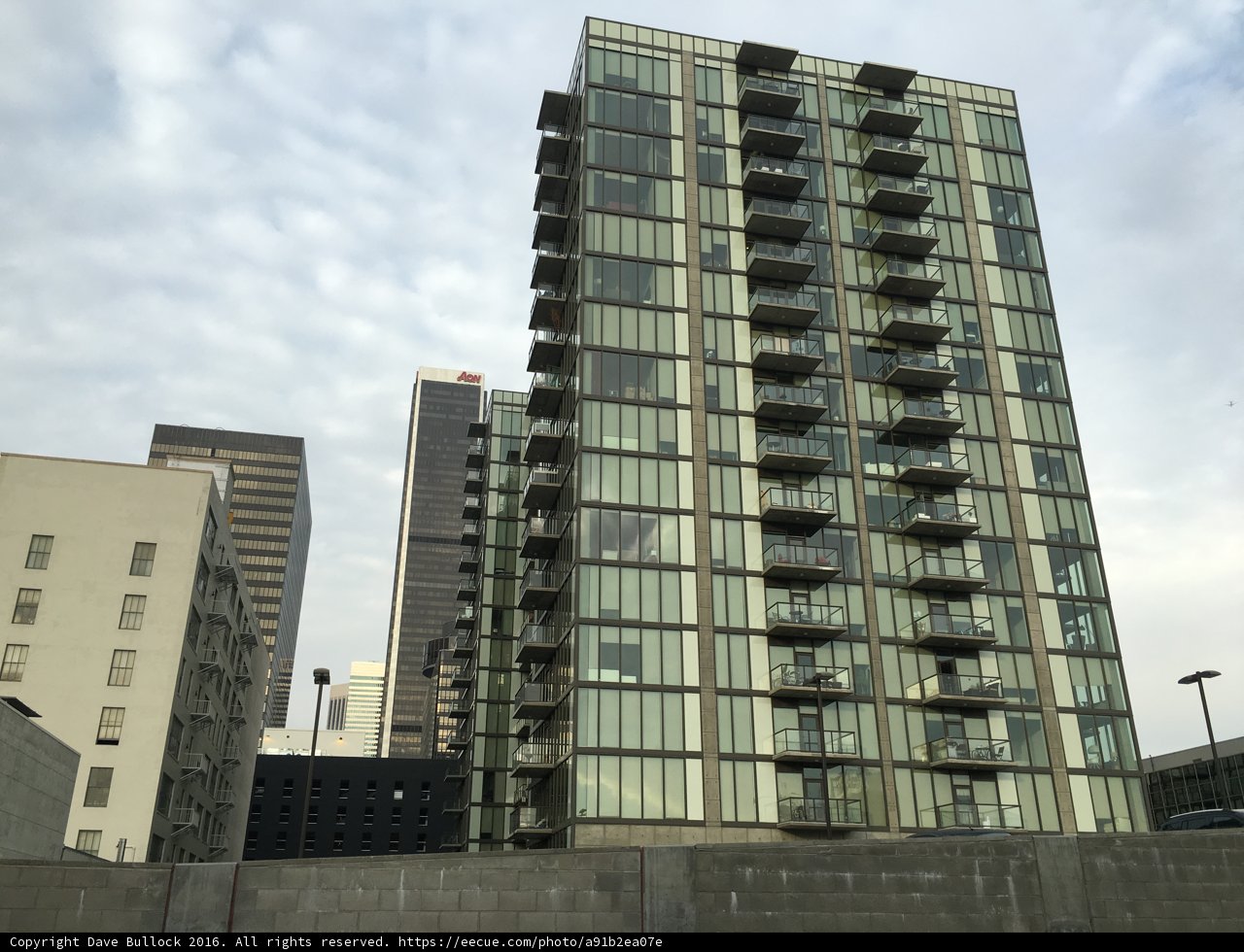 Towering High Rise in the Heart of Los Angeles