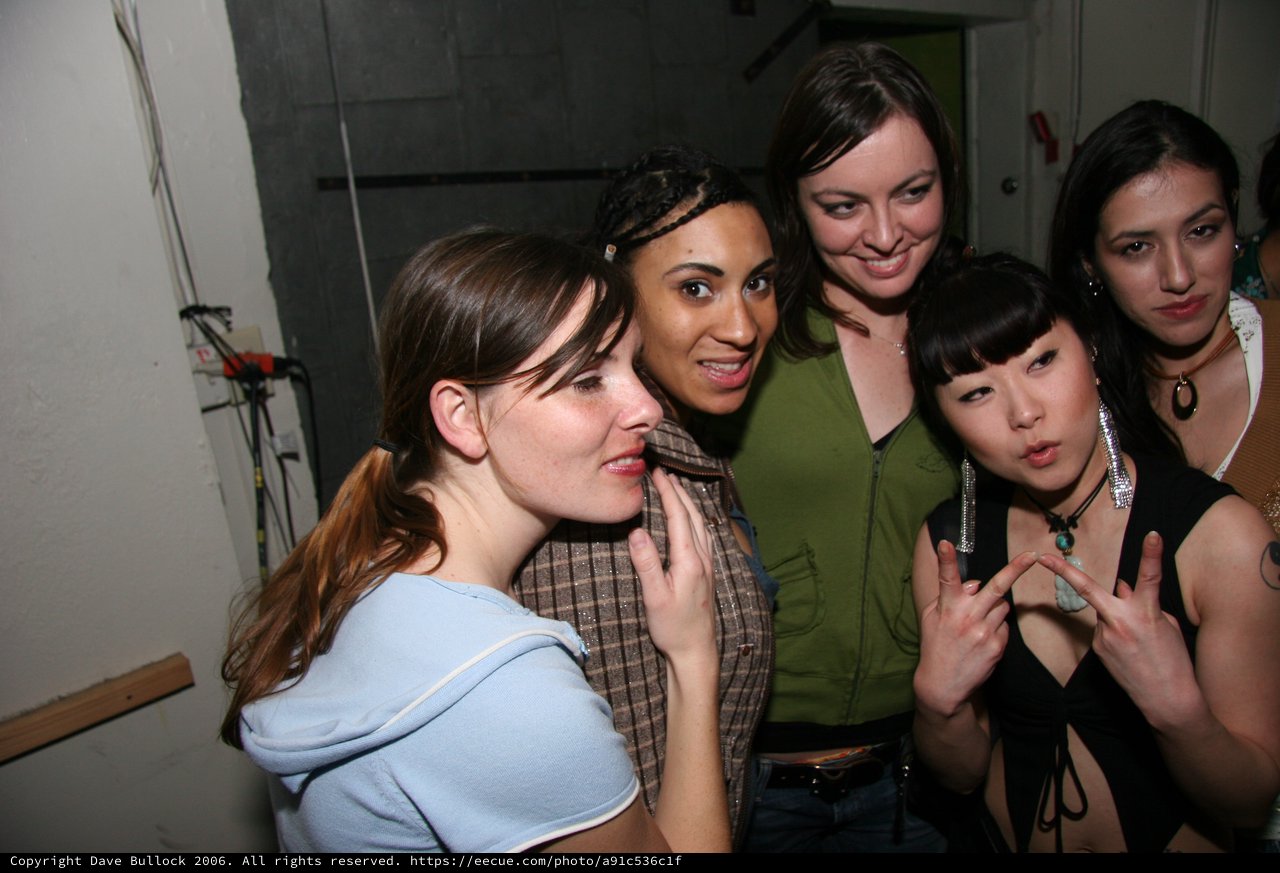 Five Friends Celebrate New Year's Eve Together
