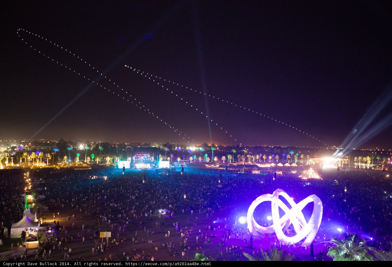Coachella Aerial Photo