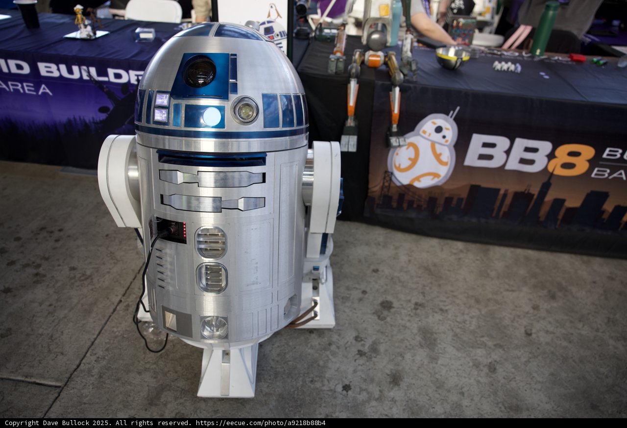 R2-D2 Steals the Show at Maker Faire 2025