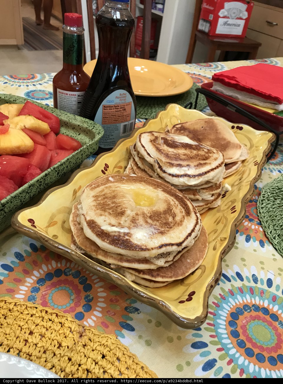Pancakes and Fruit Delight