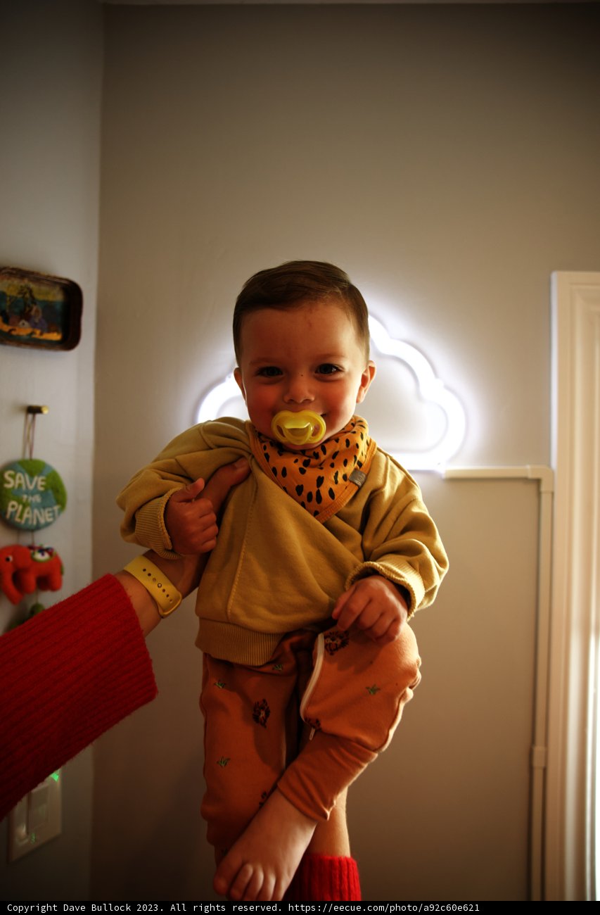 A Joyful Moment with Baby Wesley