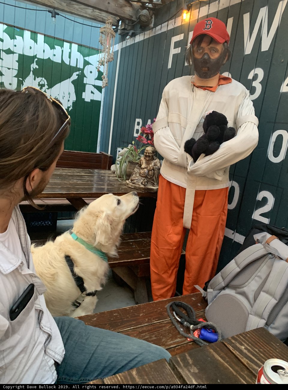 Burl Ives and his Canine Companion