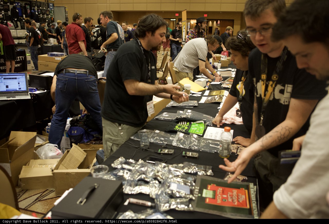 Electronics Assembly at Defcon Conference