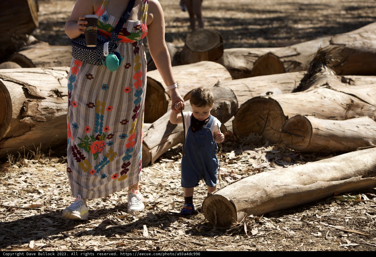Mother and Child Nature Walk - Fleet Week Air Show, 2023