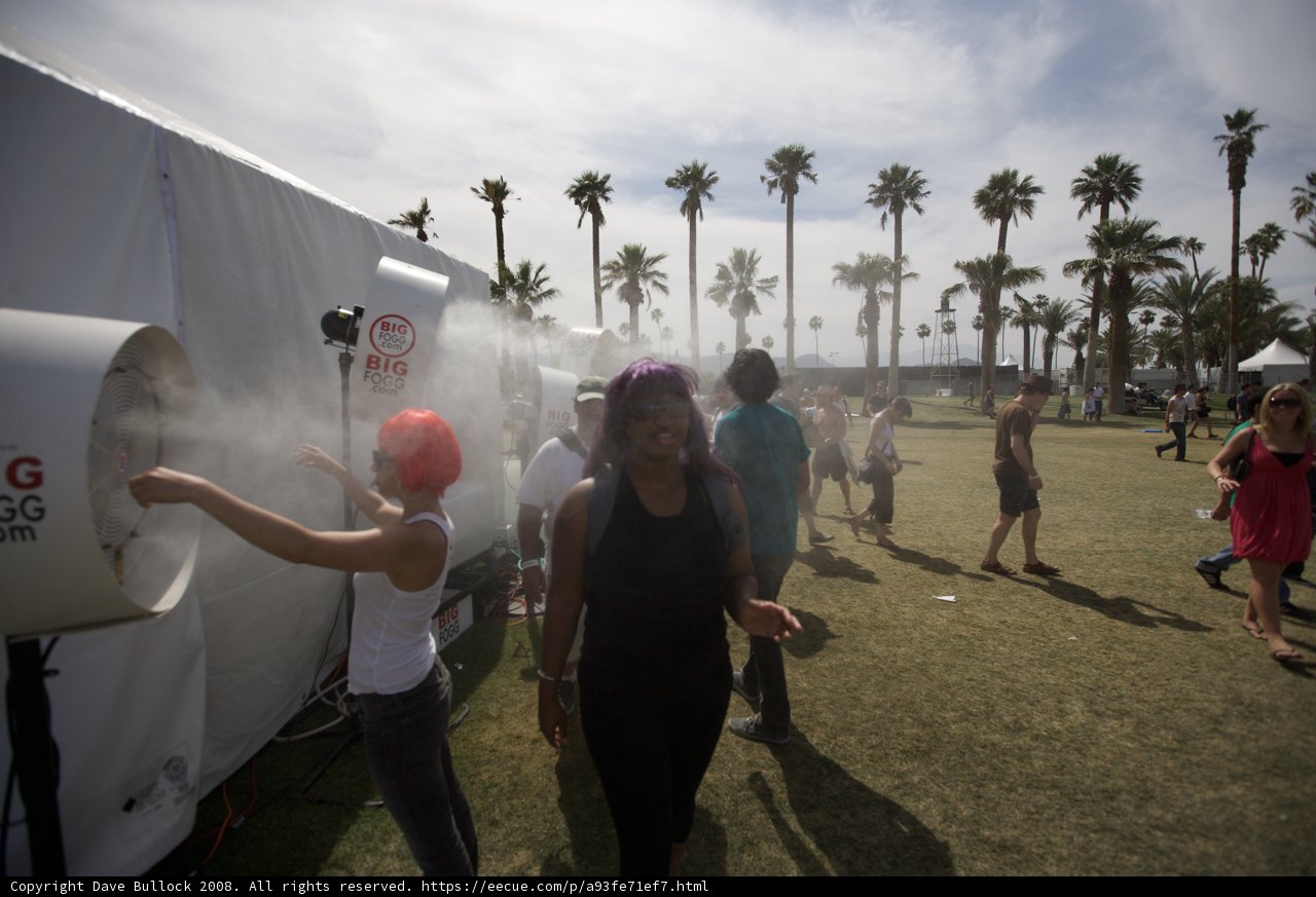 The Steam Tent Spectacle at Coachella
