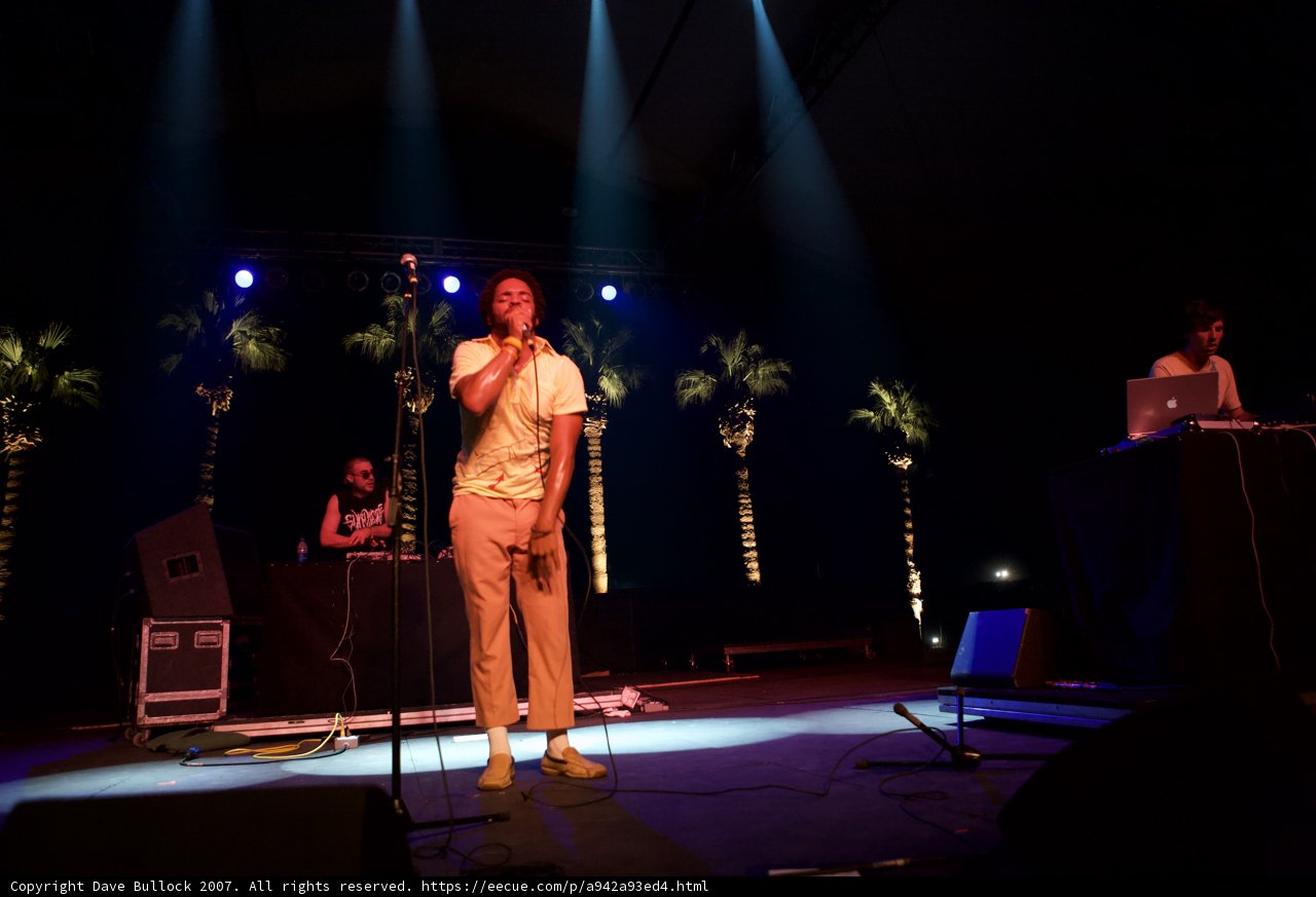 The Entertainer on Stage