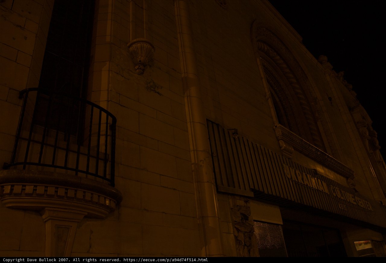 Night View of the Old Theater