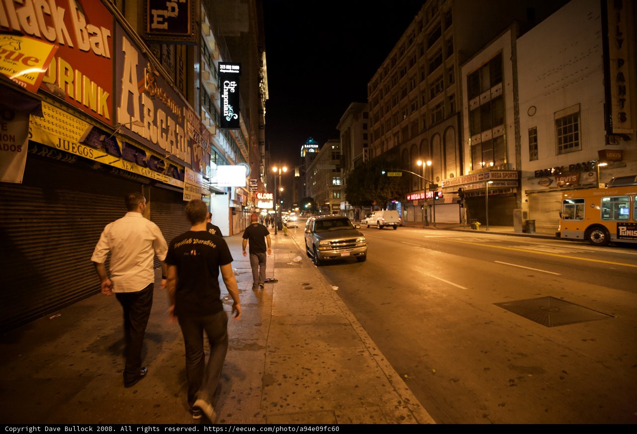 Nighttime Stroll in the City