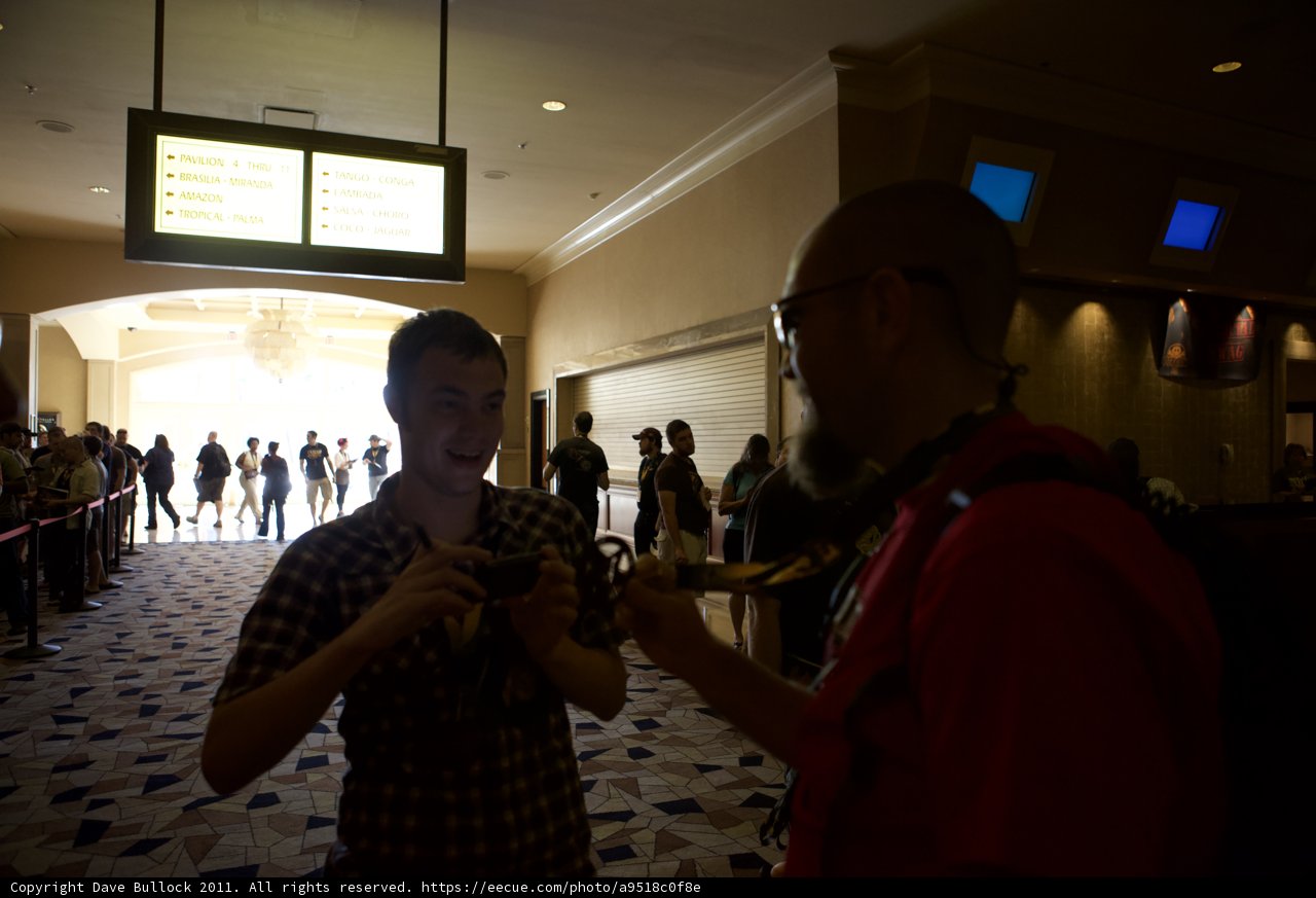 Electronics Conversations in the Hallway