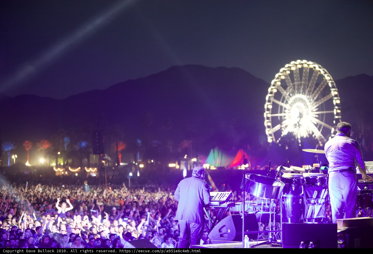 Rocking the Night Away at Coachella