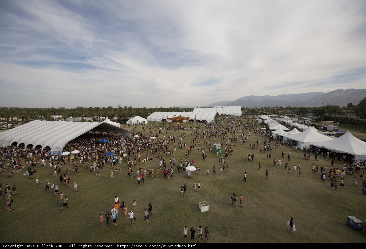 Massive Crowd at Coachella Festival