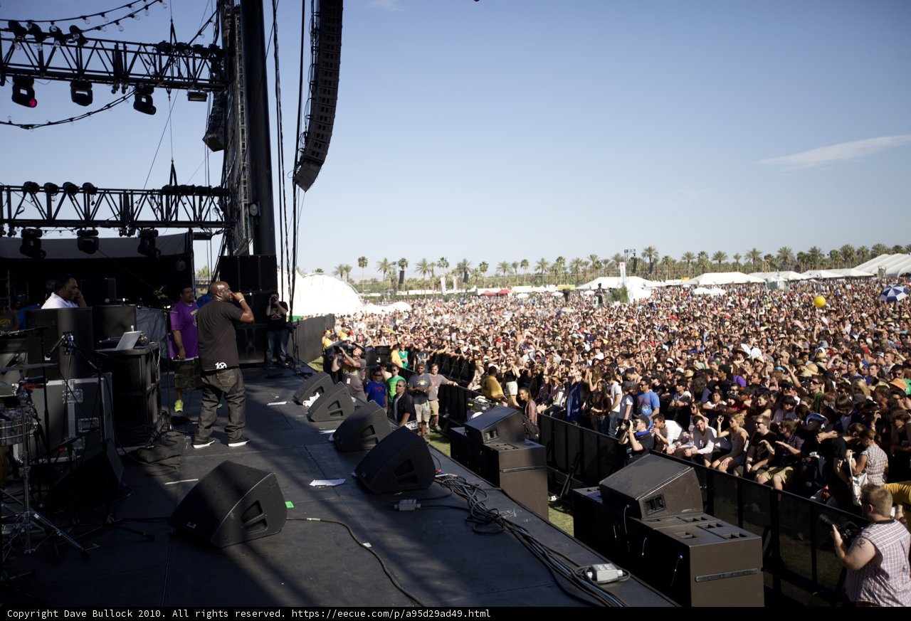 Coachella's Epic Crowd at the Main Stage