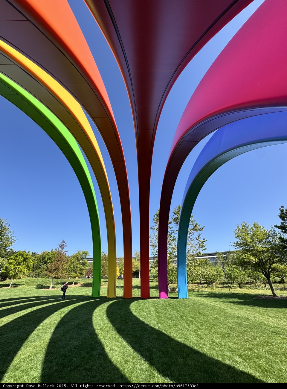 Vivid Arches in Spring