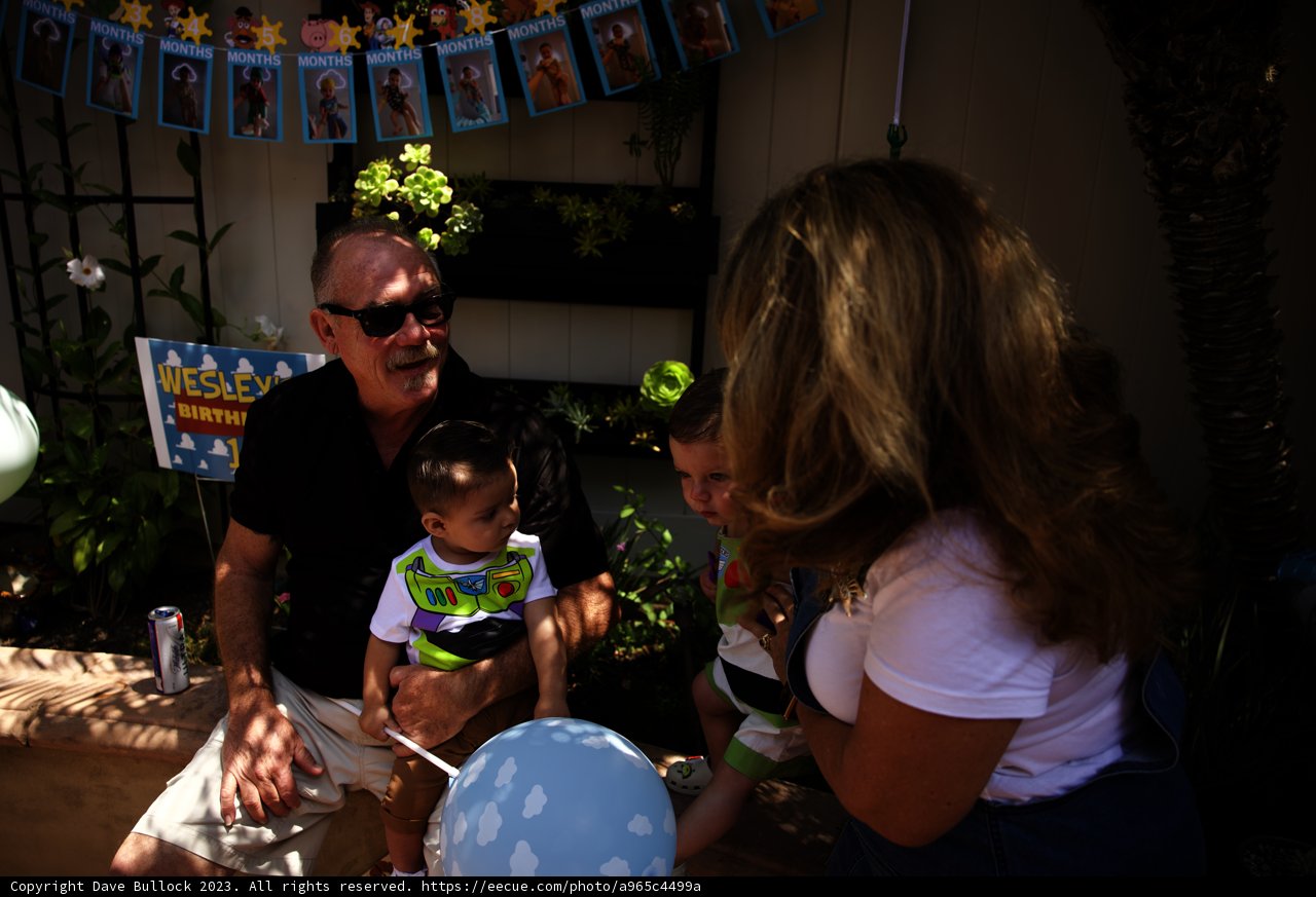 A Cherished Family Moment at Wesley's First Birthday Party