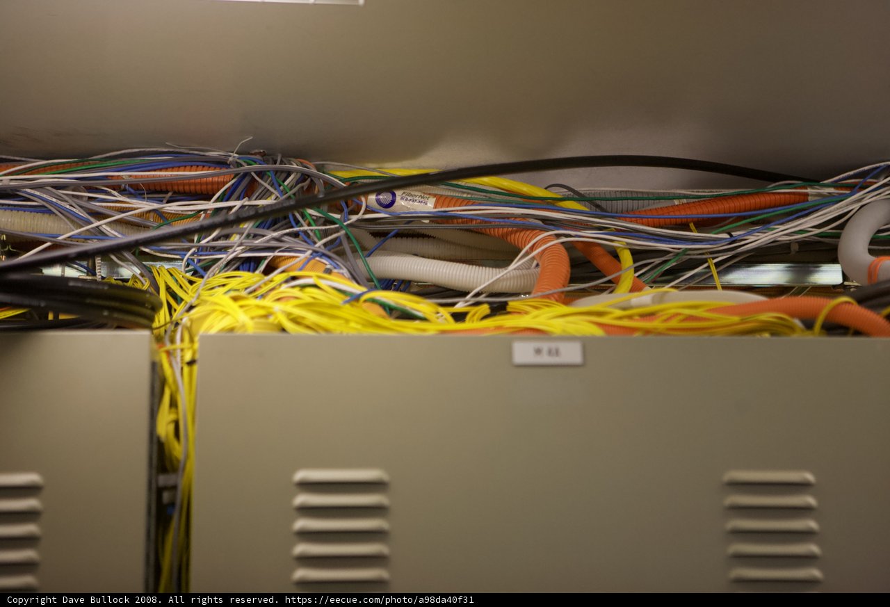 Tangled Wires at One Wilshire
