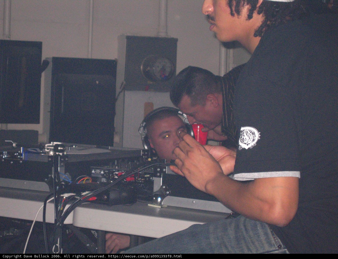 The Deejay in Black