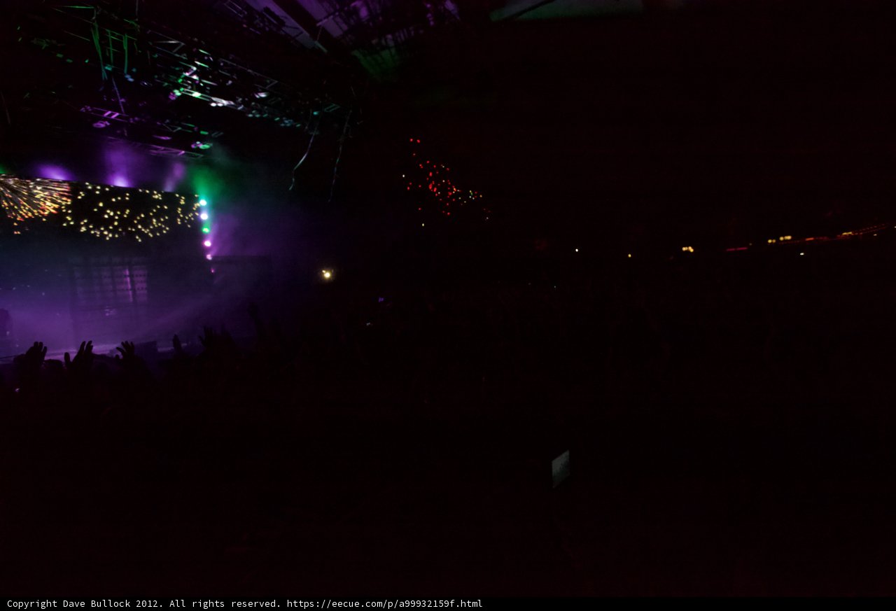 Lights and Sounds at Coachella Concert