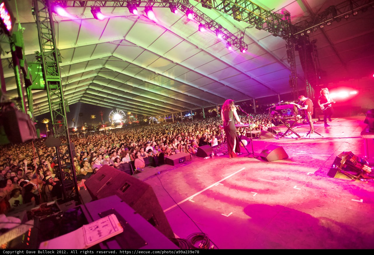 Urban Nightlife at Coachella 2012 Concert