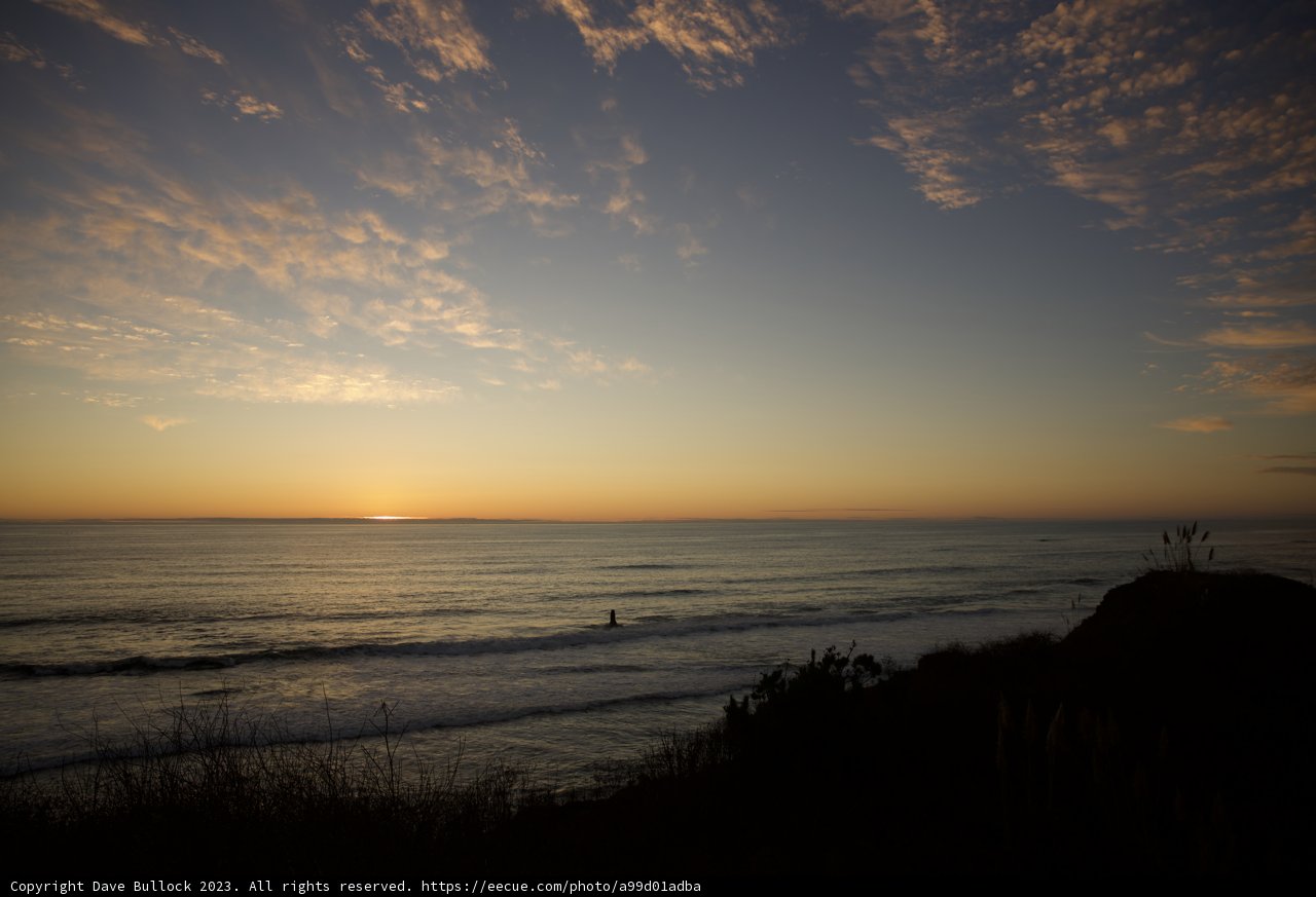 Embracing the Horizon at Halfmoon Bay