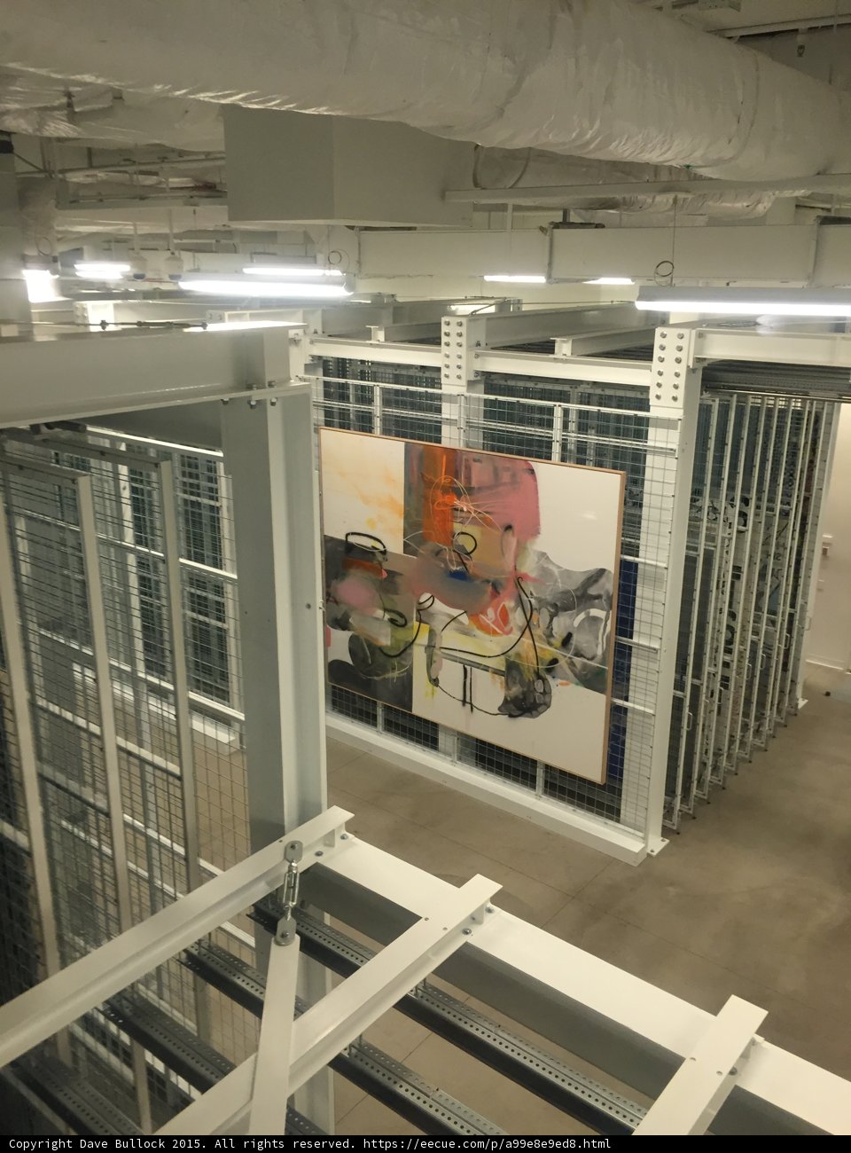 Armory Painting in Warehouse
