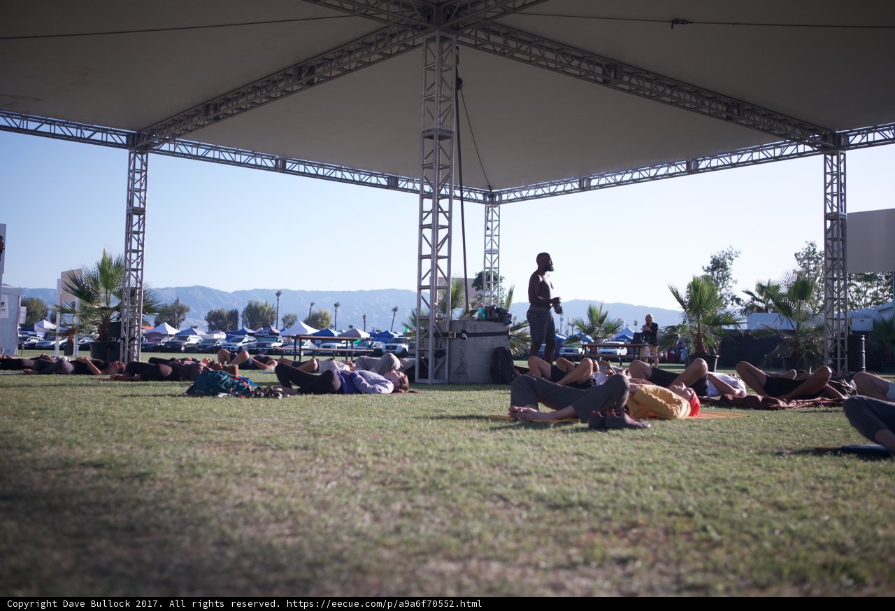 A Relaxing Concert Experience Under the Big Top