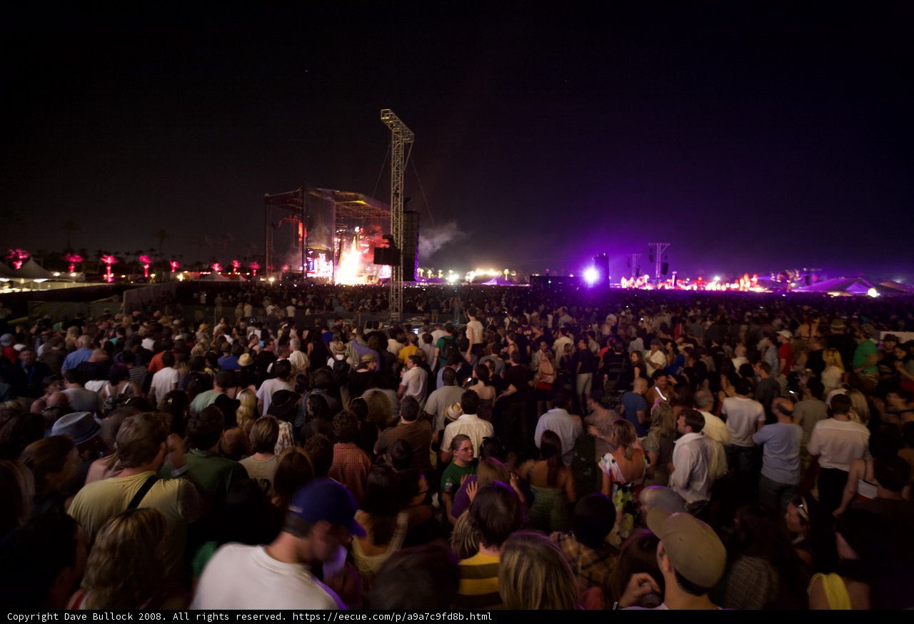 Rocking out at Coachella 2008