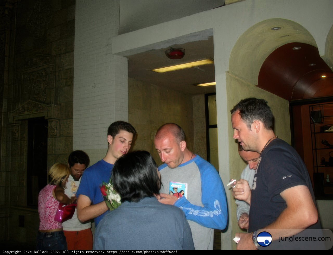 Group Portrait With Cell Phone