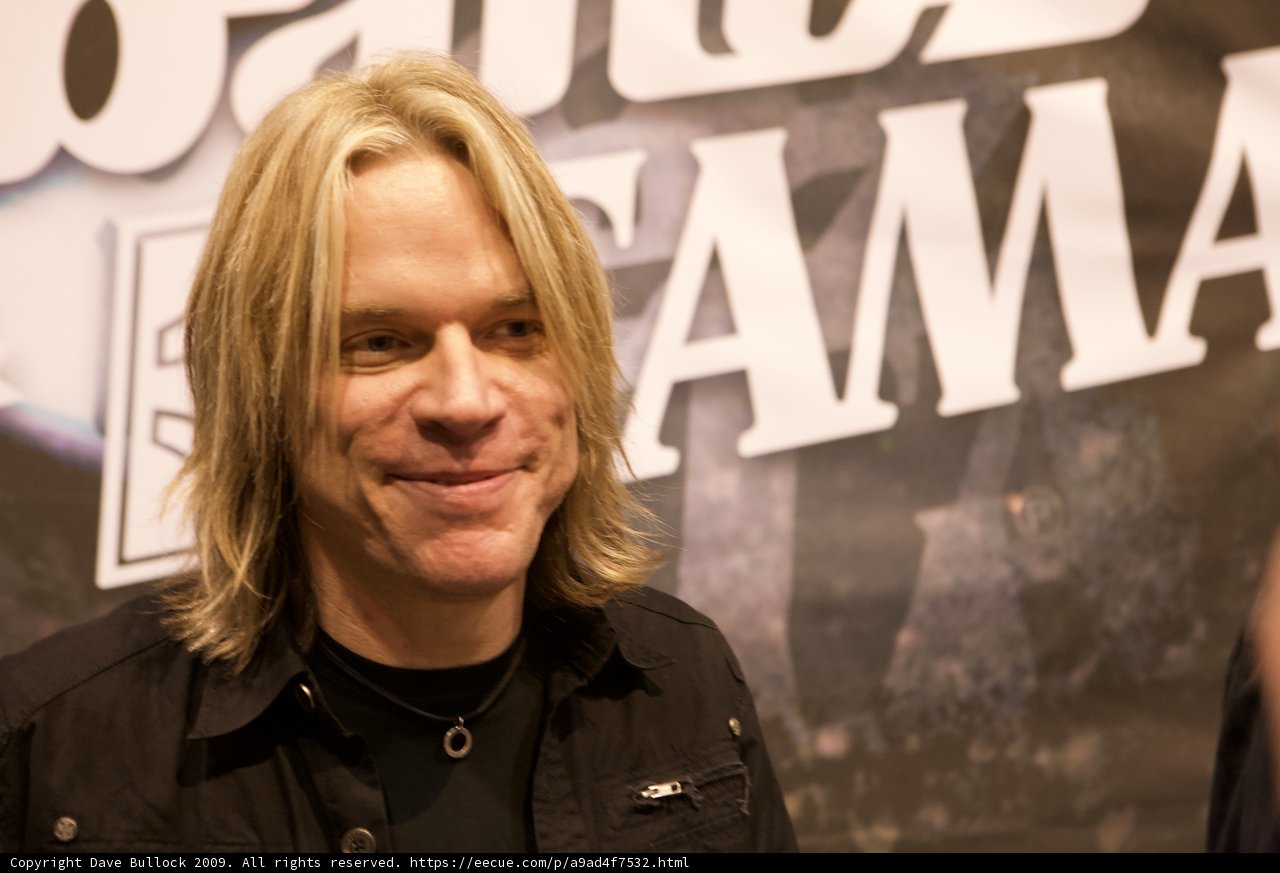 Andy Timmons and a Happy Blonde