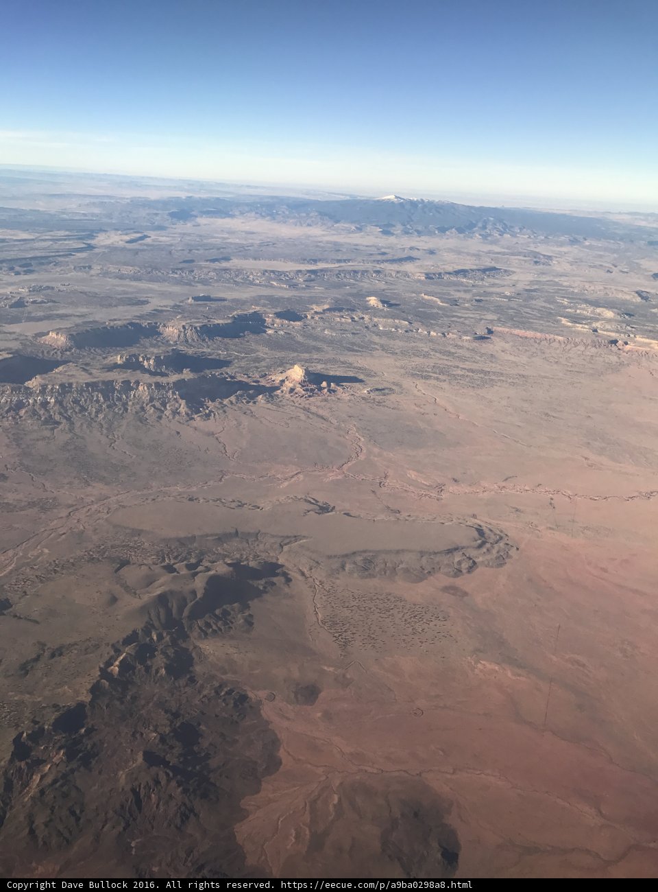 Awe-Inspiring Desert Landscape Seen From Above
