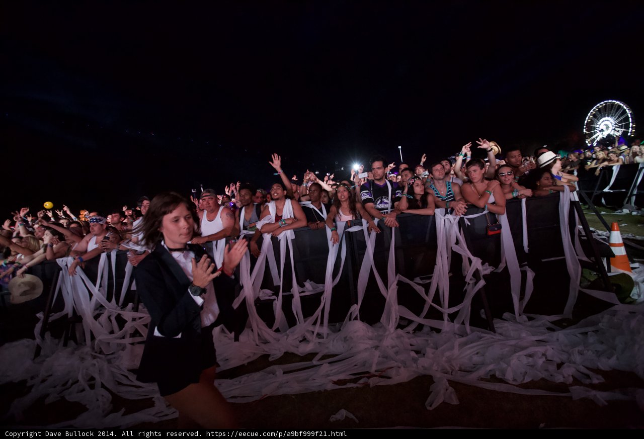 Coachella Crowd Goes Wild