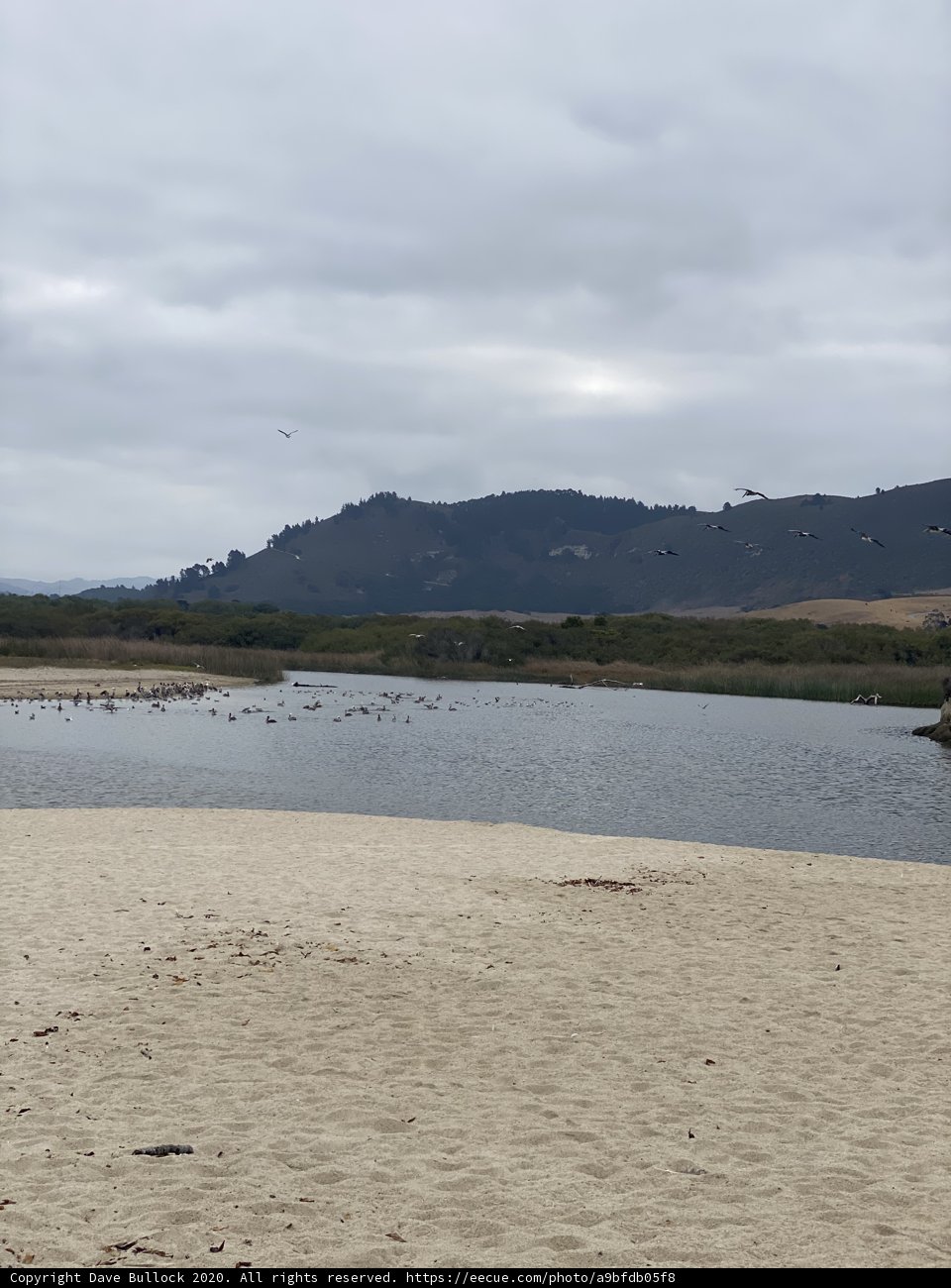 Majestic view of Carmel River State Beach