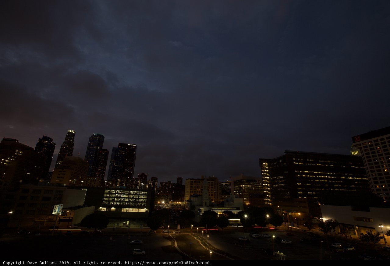 Los Angeles Metropolis at Night