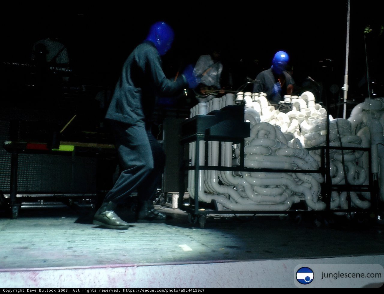 Blue Man Group Takes the Night by Storm